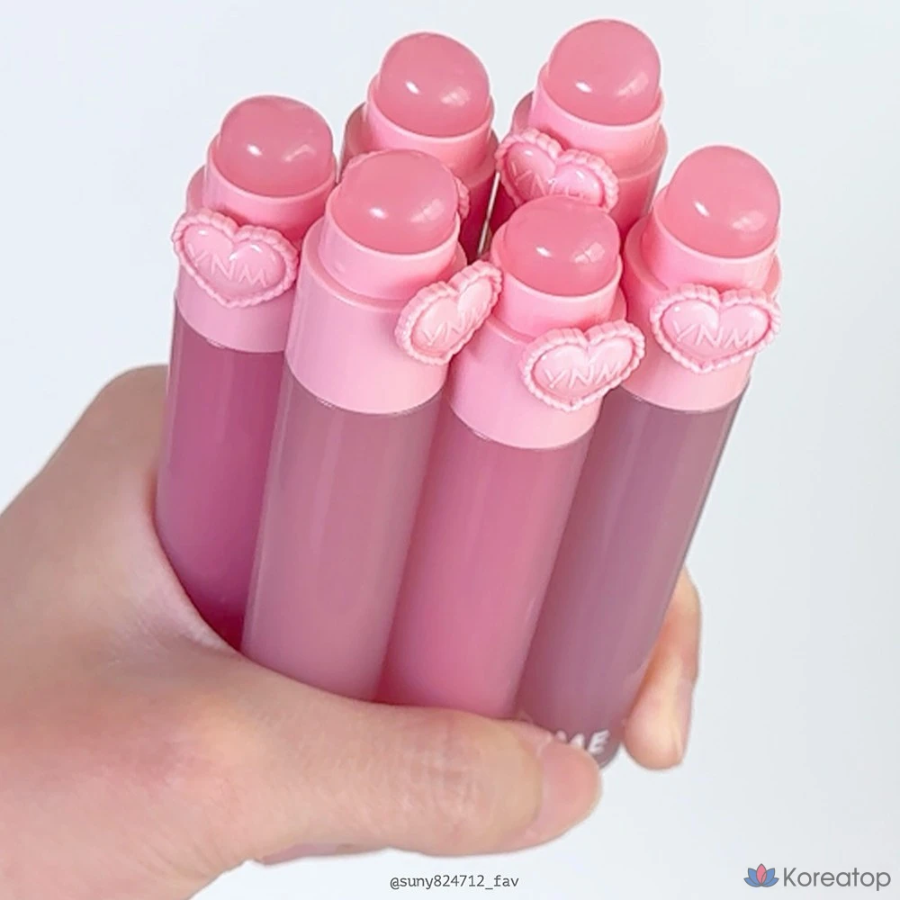 Тинт для губ YNM Heart Gelling Tint, оттенок 09 Bear Gelling, 1 шт., фото 4