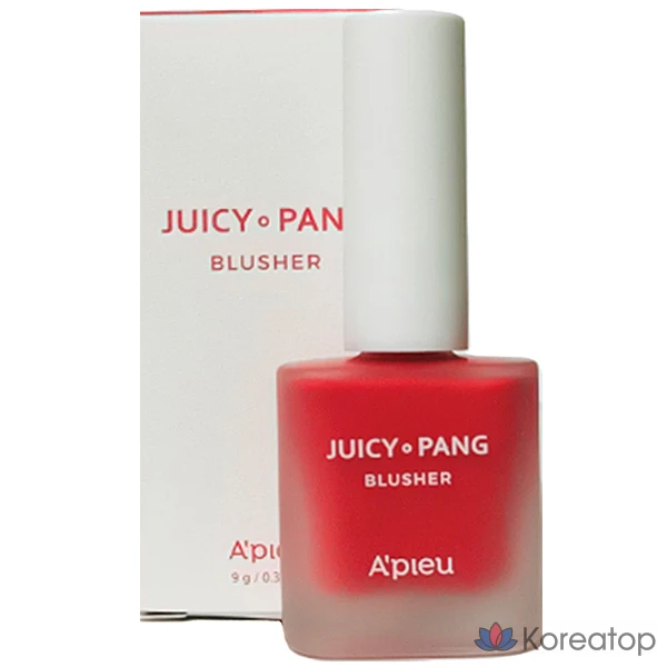 Румяна A'Pieu Juicy Pang Water Blusher, оттенок RD01, 8 г, 1 шт.