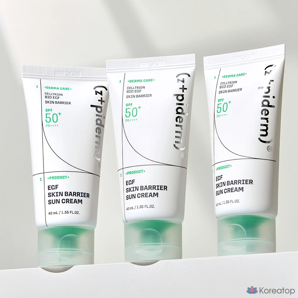 Солнцезащитный крем z+piderm Easy F Skin Barrier Sun Cream SPF50+ PA++++, 40 мл, 1 шт.