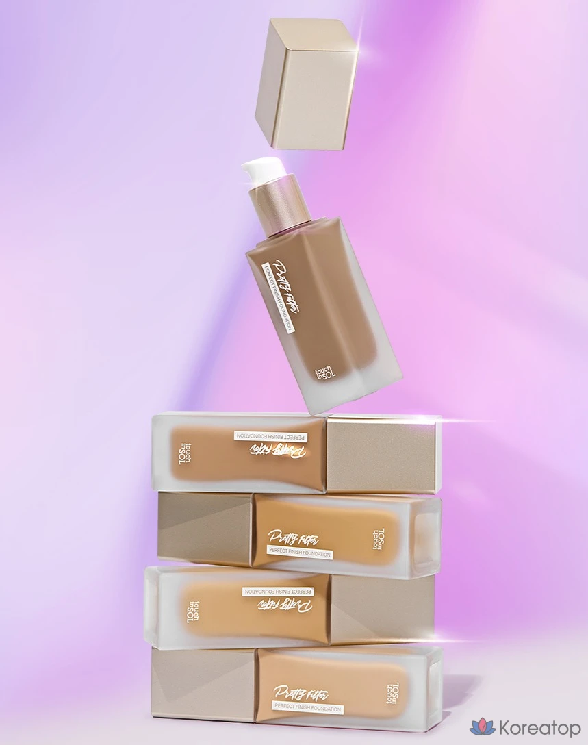 Тональный крем Touch in Sol Pretty Filter Perfect Finish Foundation, оттенок 3 Medium Tan, 35 г, 1 шт., фото 6