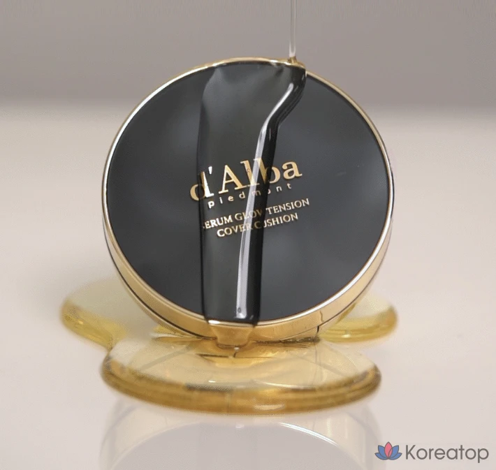 Кушон d'Alba Serum Glow Tension Cover Cushion Refill, оттенок 23, 17 г, 1 шт.