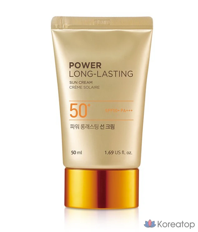 Солнцезащитный крем The Face Shop Natural Eco Power Long Lasting Sun Cream SPF50+ PA+++, 50 мл, 1 шт.