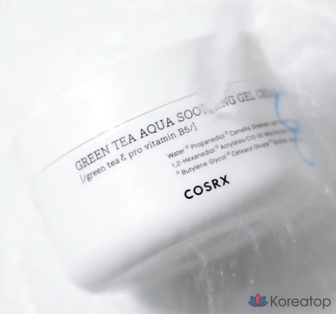 Увлажняющий гель-крем COSRX Hydrium Green Tea Aqua Soothing Gel Cream, 50 мл, 1 шт.