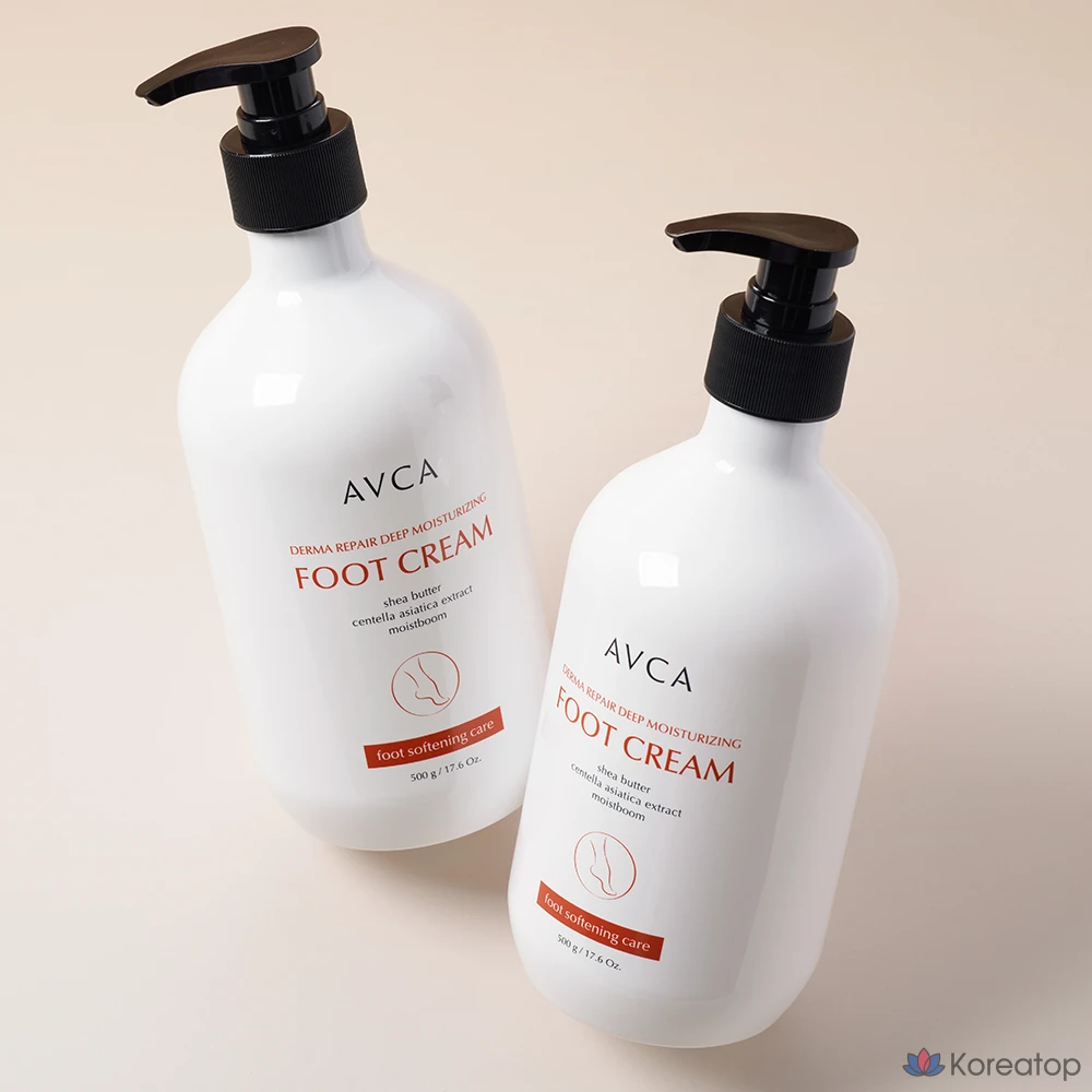 Крем для ног AVCA Derma Repair Moisturizing Foot Cream, 500 мл, 1 шт.