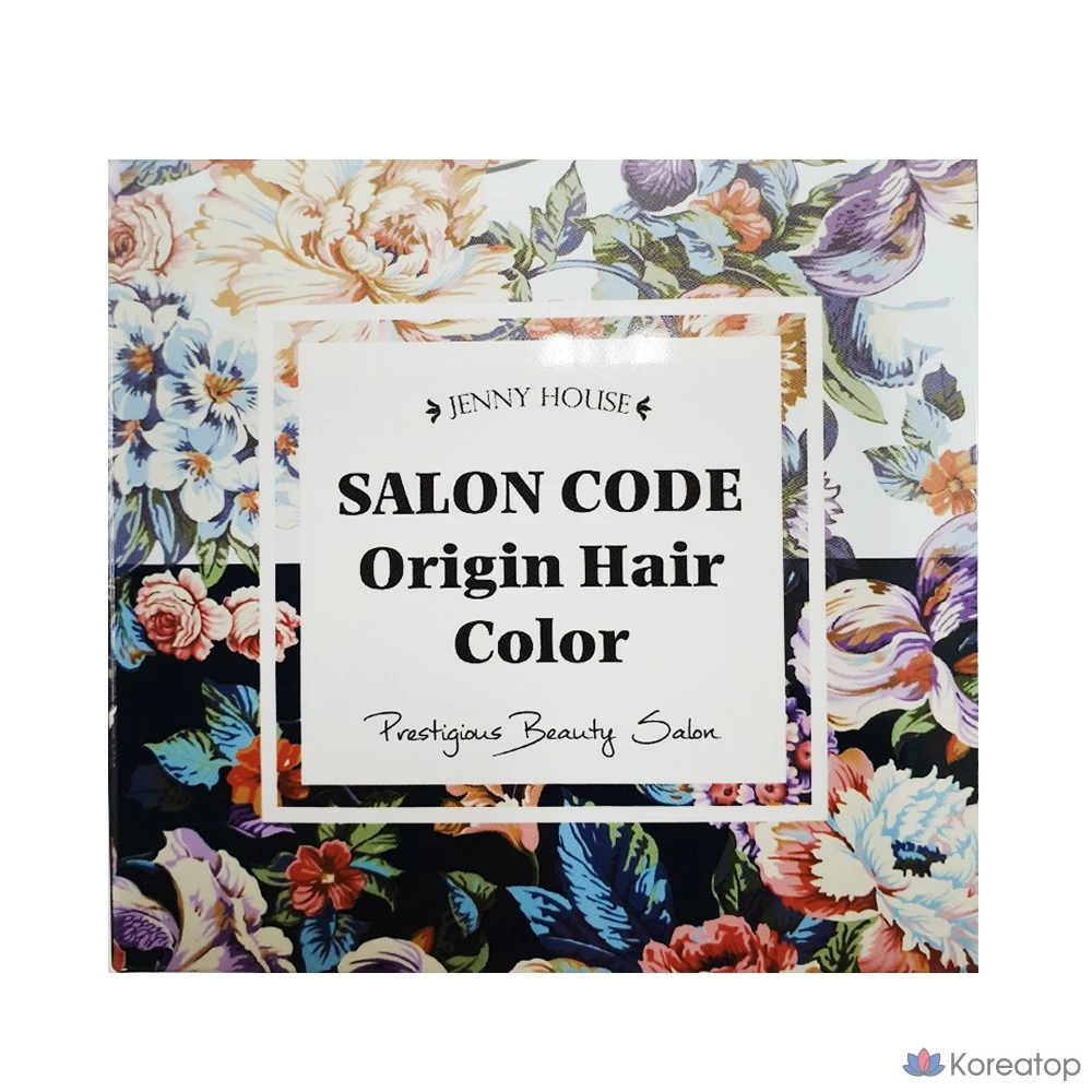 Краска для волос JennyHouse Salon Code Origin Hair Color, оттенок Dark Brown, 1 шт.