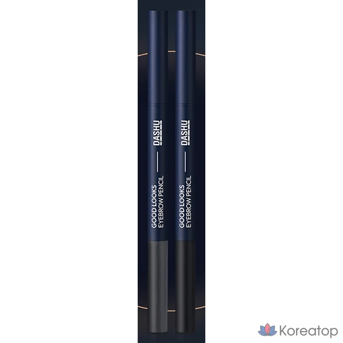 Карандаш для бровей DASHU Men's Good Looks Eyebrow Pencil, оттенок Natural Gray, 1 шт.