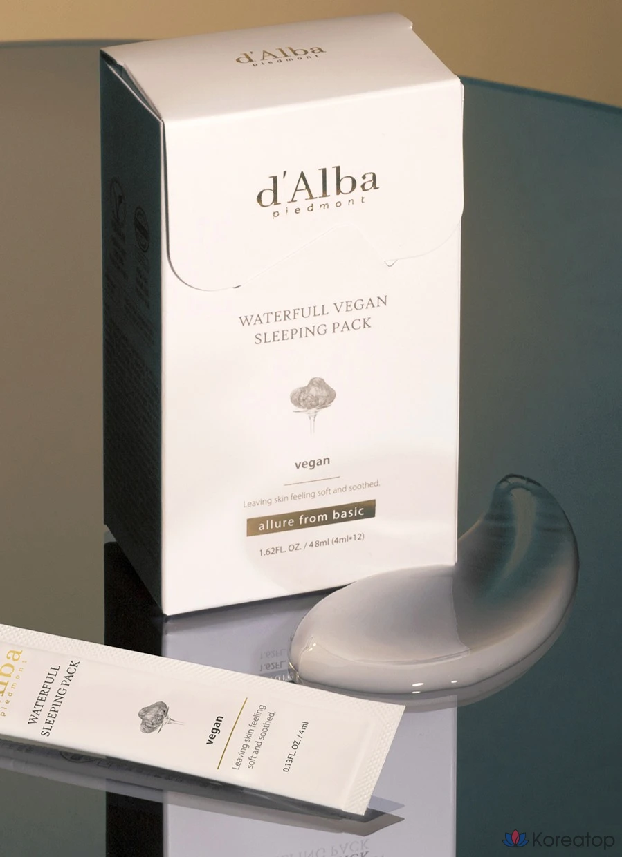 Спальная маска для лица d'Alba Waterfull Sleeping Pack, 48 мл, 1 шт.