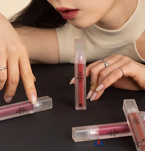 Тинт для губ MERZY The Watery Blur Tint, оттенок WB3 Unveiled Petal, 1 шт., фото 9