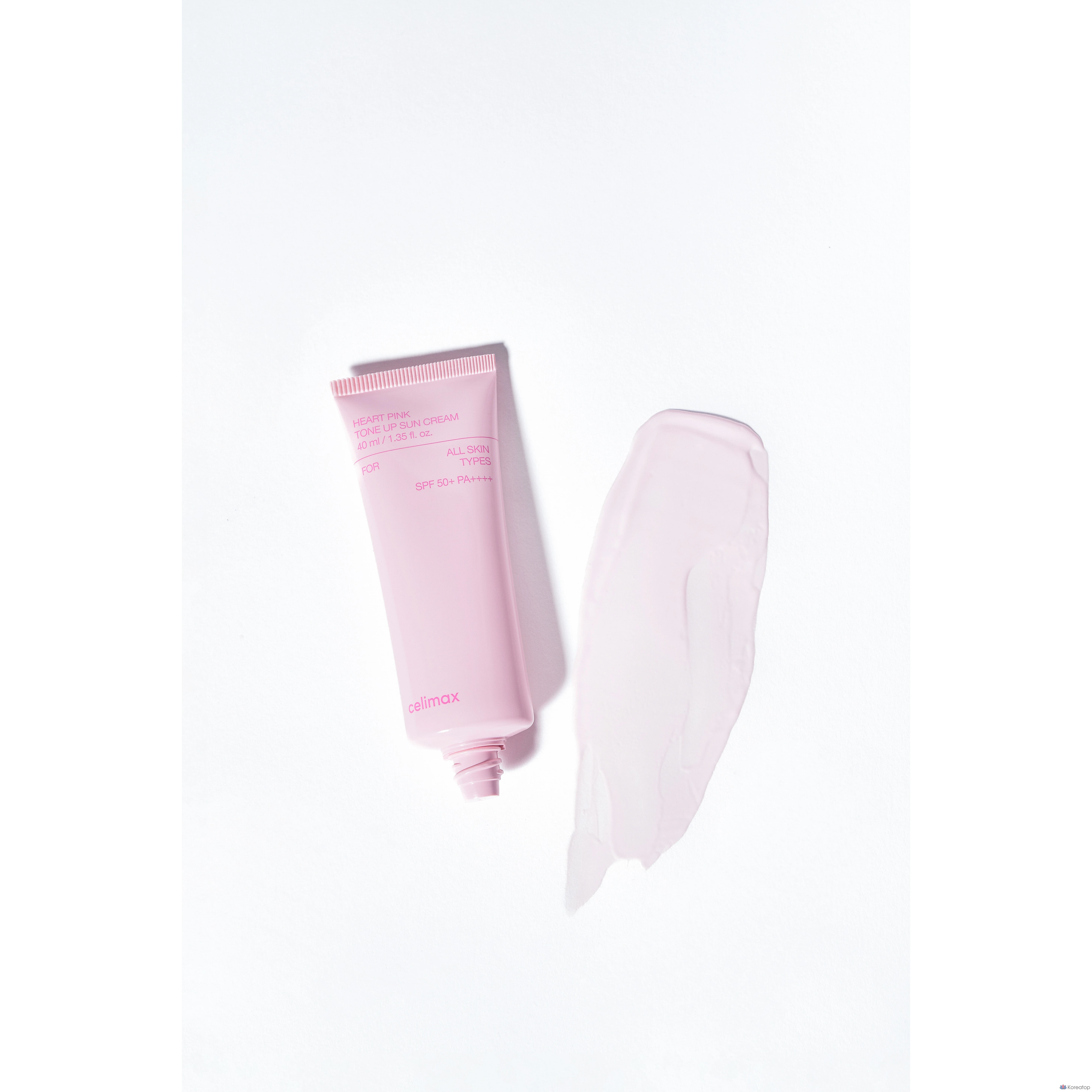 Солнцезащитный крем Celimax Heart Pink Tone Up Sun Cream SPF50+ PA++++, 40 мл, 1 шт.