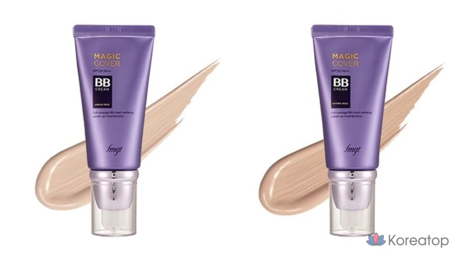 BB-крем FMGT Magic Cover BB Cream SPF20 PA++, оттенок V203 Natural Beige, 45 мл, 1 шт.