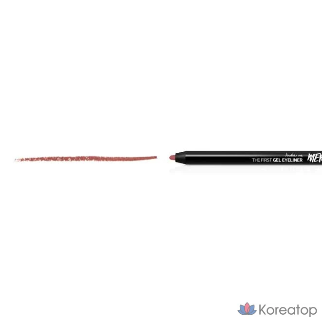 Подводка для глаз MERZY The First Muffled Gel Eyeliner, оттенок G5 Rosy Burgundy, 0.5 г, 1 шт., фото 2