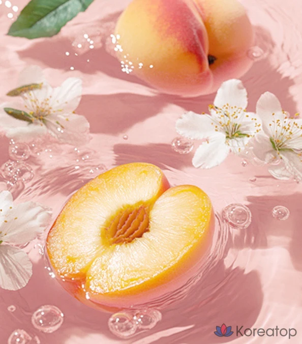 Гелевое средство для душа Bouquet Garni Vita Collagen Perfume Body Wash, оттенок Peach Blossom, 750 мл, 1 шт.
