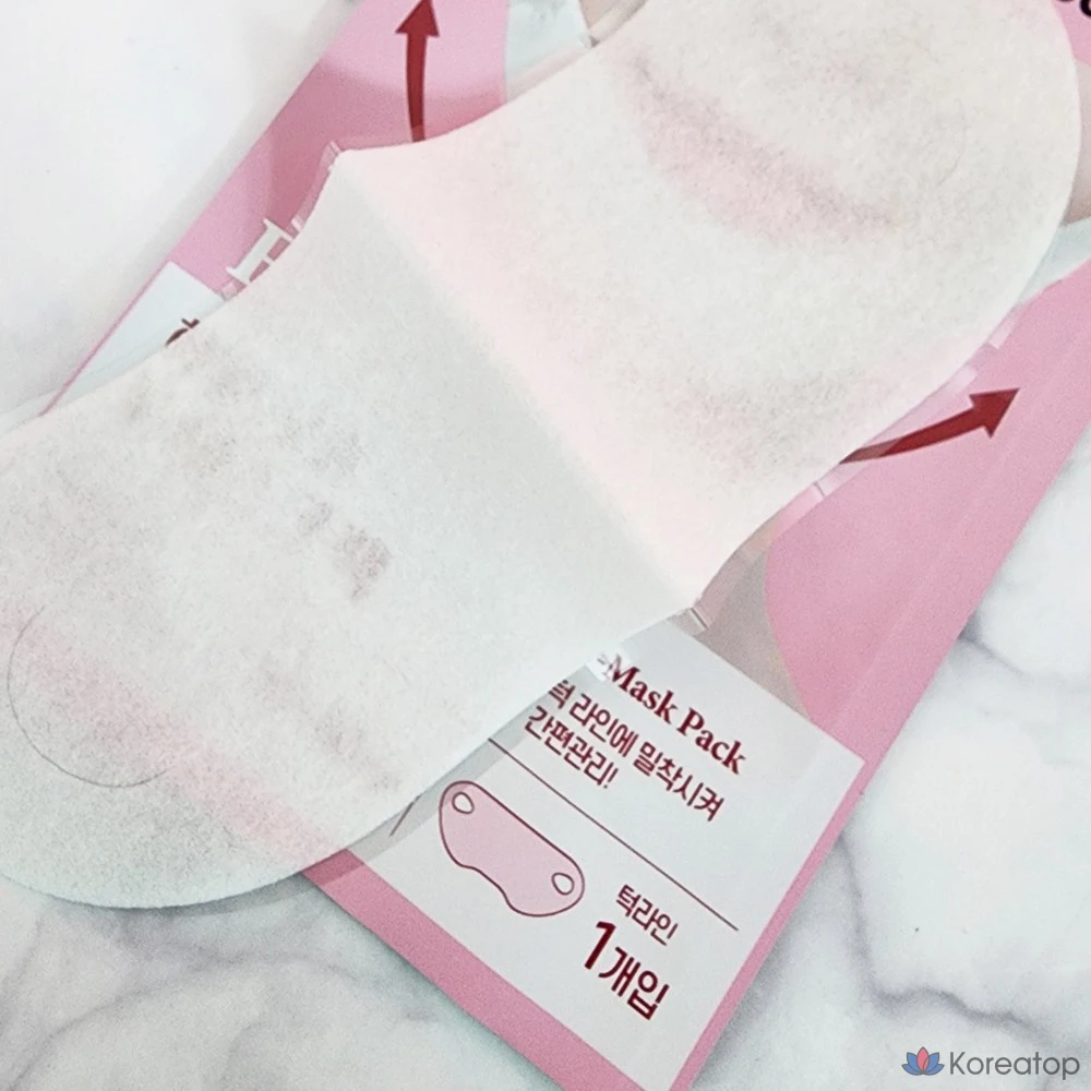 Тканевая маска для лица Lolo Skinny Packmein Hydrogel Collagen V-Linepatch Lifting Mask, 30 шт., фото 7