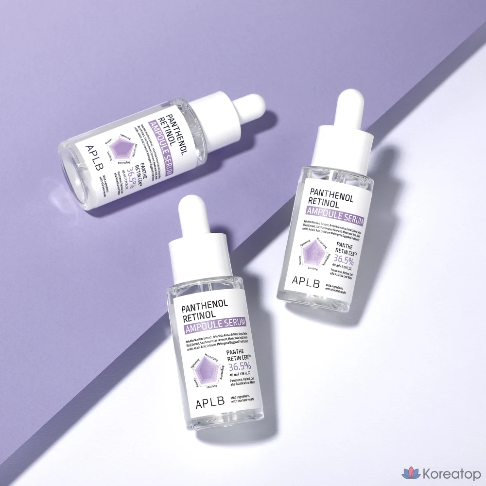 Ампульная сыворотка APLB Panthenol Retinol Ampoule Serum, 40 мл, 1 шт.