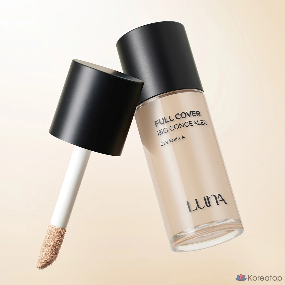 Консилер Luna Long Lasting Full Cover Big Concealer, оттенок 0.5 Porcelain, 40 г, 1 шт.