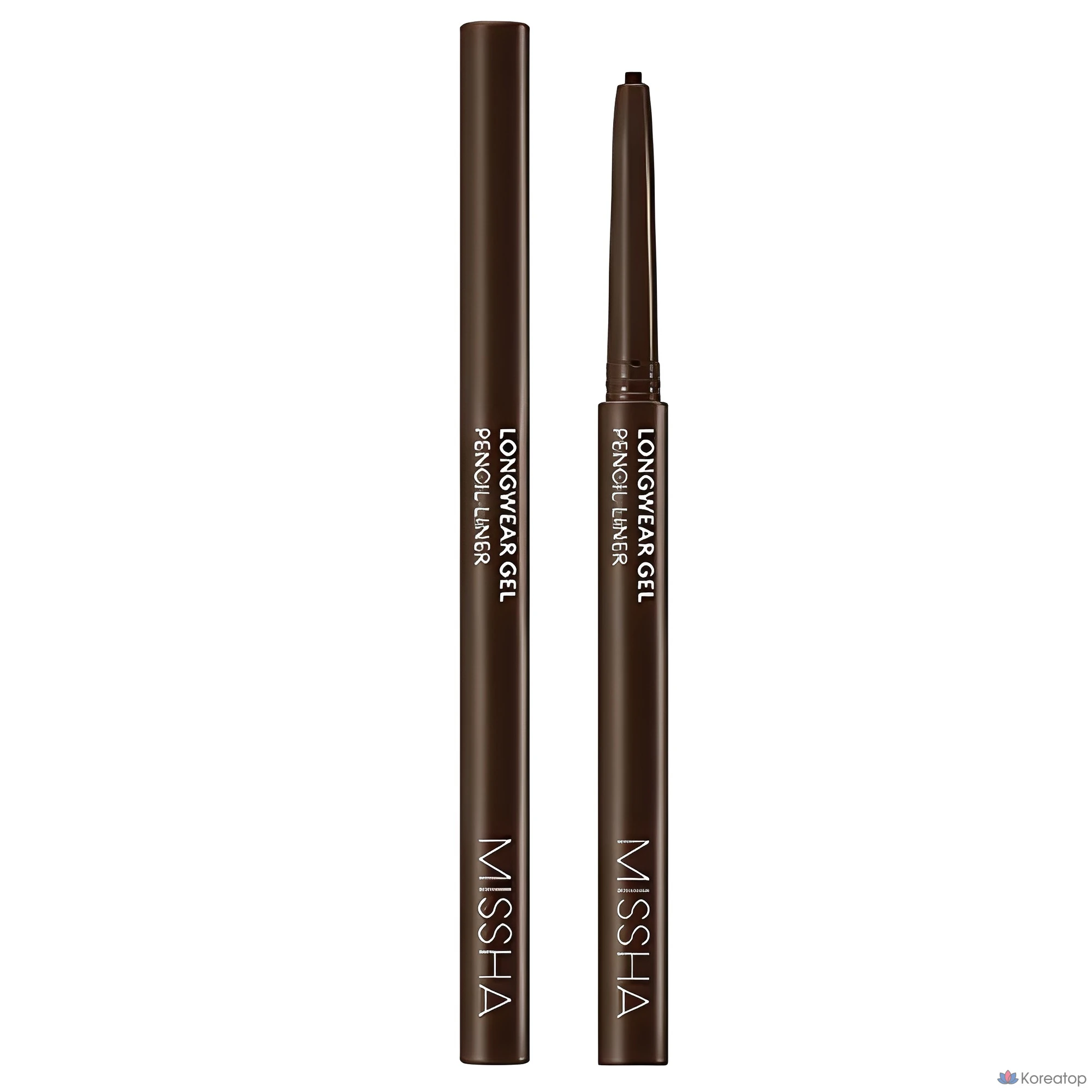 Подводка для глаз Missha Long Wear Gel Pencil Liner, оттенок Pecan Brown, 0.14 г, 1 шт.