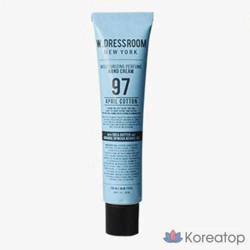 Набор для ухода W.Dressroom Perfume Hand Cream 2-piece Set (Peach Blossom + April Cotton), 50 мл, 2 шт., фото 4