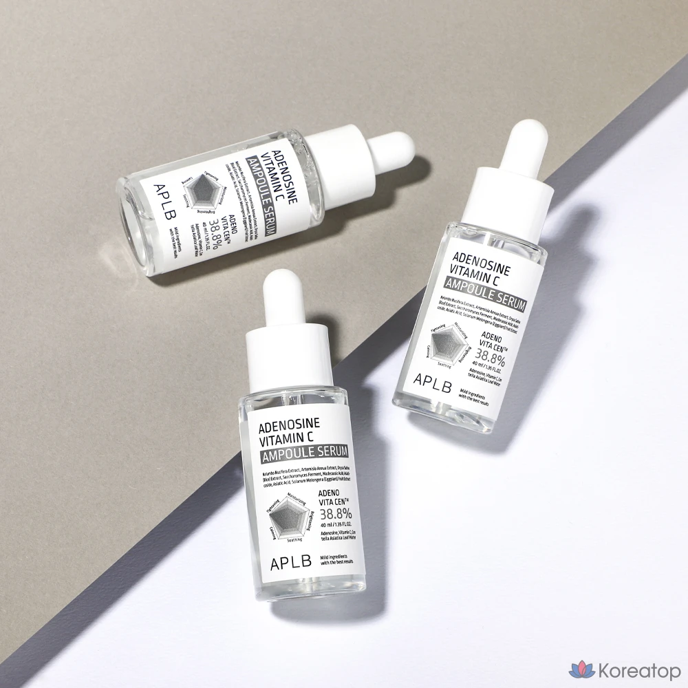 Ампульная сыворотка APLB Adenosine Vitamin C Ampoule Serum, 40 мл, 1 шт.