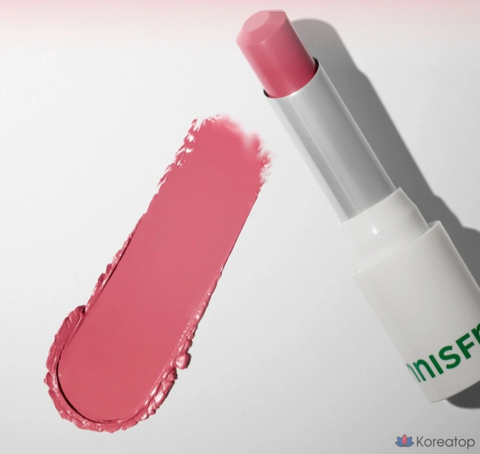 Помада для губ Innisfree Dewy Glowy Lipstick, оттенок 1 Dewy Pink, 3.5 г, 1 шт., фото 2