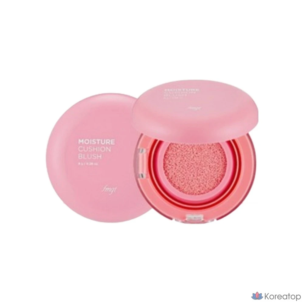 Кушон-румяна The Face Shop Moisture Cushion Blush, оттенок 02 Pink, 8 г, 1 шт., фото 2