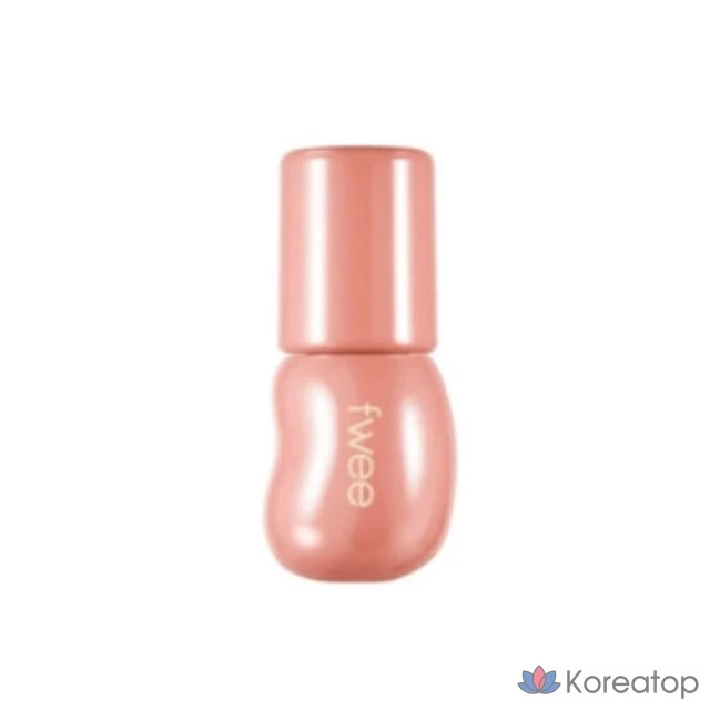 Блеск для губ fwee 3D Volumizing Gloss 70%, оттенок 5호 Mobe Current, 5.3 г, 1 шт.