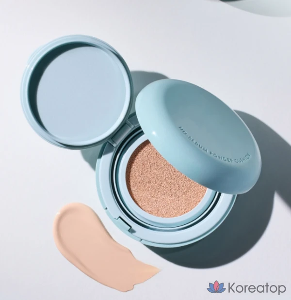 Кушон-пудра Innisfree No Sebum Powder Cushion Refill SPF35 PA++, оттенок 21C Rose Vanilla, 14 г, 1 шт., фото 3