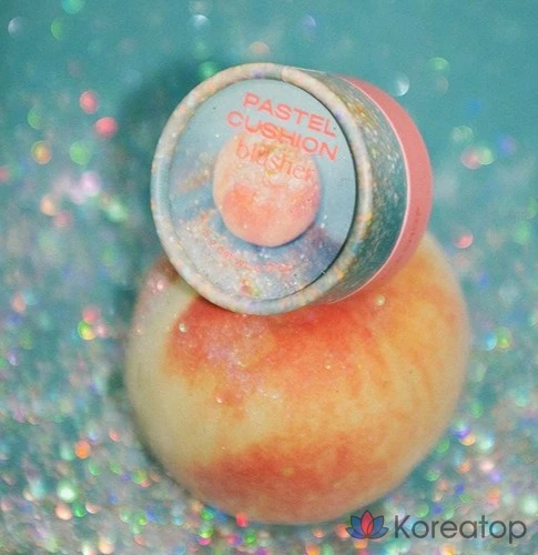 Кушон-румяна The Face Shop ACID Pastel Cushion Blusher, оттенок 01 Glittery Peach, 5 г, 1 шт., фото 3