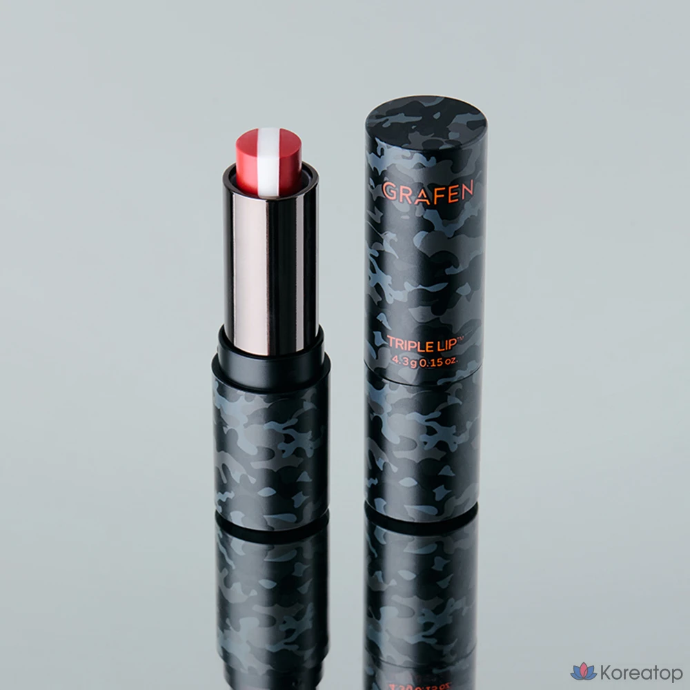 Бальзам для губ GRAFEN Triple Lip, оттенок Handsome Lip, 1 шт., фото 5