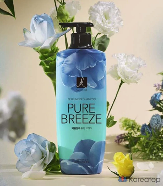 Шампунь Elastine Pure Breeze Perfume Shampoo Rose &amp; Peony, 600 мл, 1 шт.
