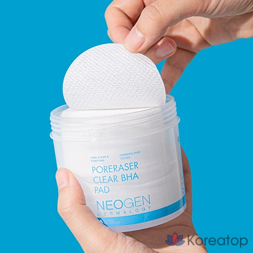 Пэды для пор Neogen Dermalogy Pore Razer Clear BHA, 160 мл, 90 шт.