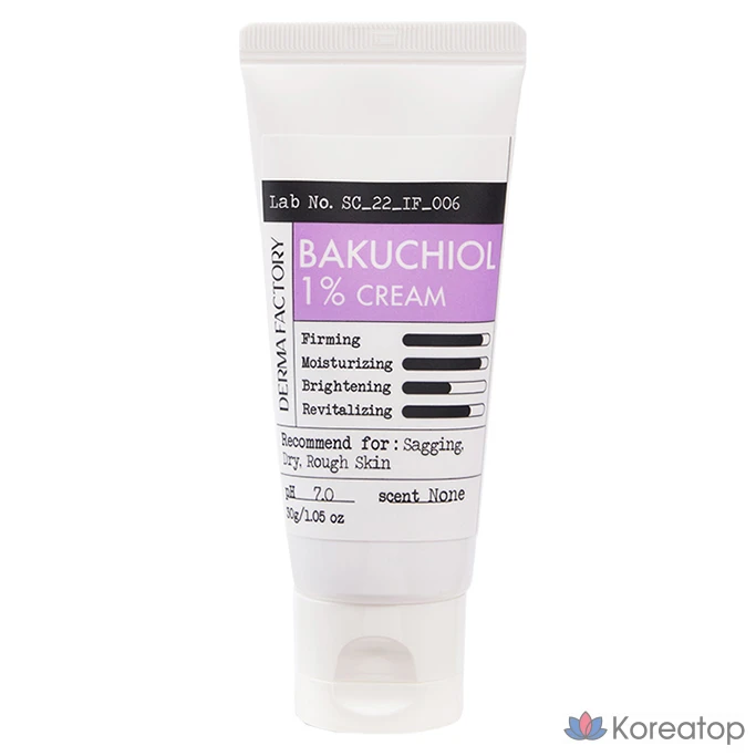 Крем Derma Factory Bakuchiol 1% Cream, 30 г, 1 шт.