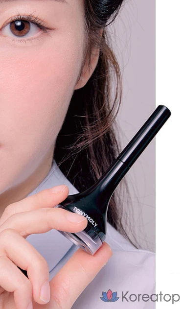 Гель-подводка для глаз Tony Moly Back Gel Eyeliner Long Brush, оттенок 2 Brown, 1 шт.
