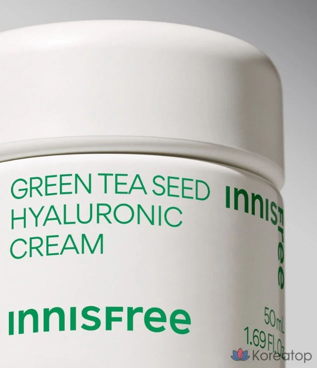 Крем Innisfree Green Tea Seed Hyaluronic Acid Moisturizing Cream, 50 мл, 1 шт.