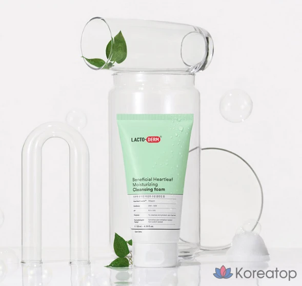 Очищающая пенка Lactoderm Skin-Friendly Lactobacillus Houttuynia Cordata Moisture Cleansing Foam, 130 мл, 1 шт.