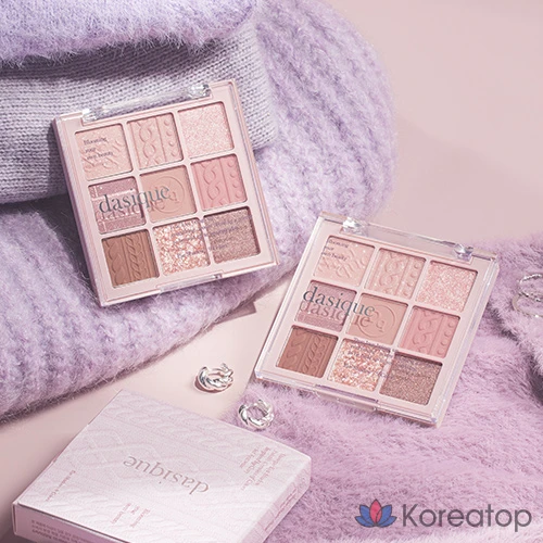 Тени для век Dasique Shadow Palette, 16 Violet Knit, 1 шт., фото 8