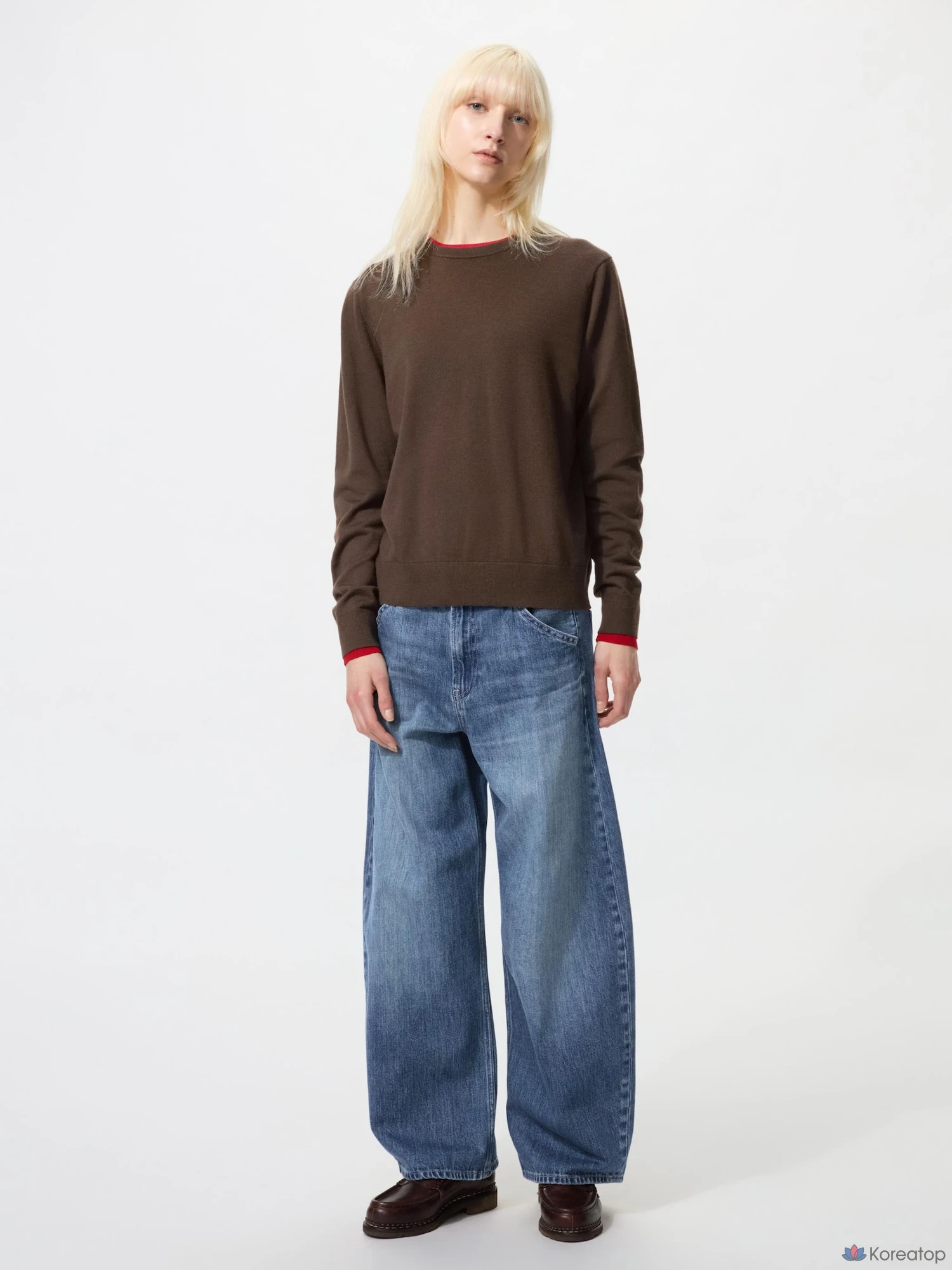 Свитер Uniqlo Merino Crew Neck