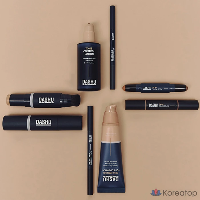 Карандаш для бровей DASHU Men's Good Looks Eyebrow Pencil, оттенок Natural Gray, 1 шт.