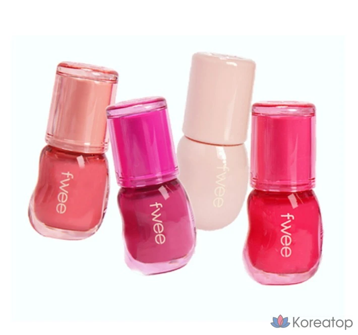 Тинт для губ fwee 3D Voluming Gloss 30%, оттенок 2 Coral Sorbet, 5.3 г, 1 шт., фото 5