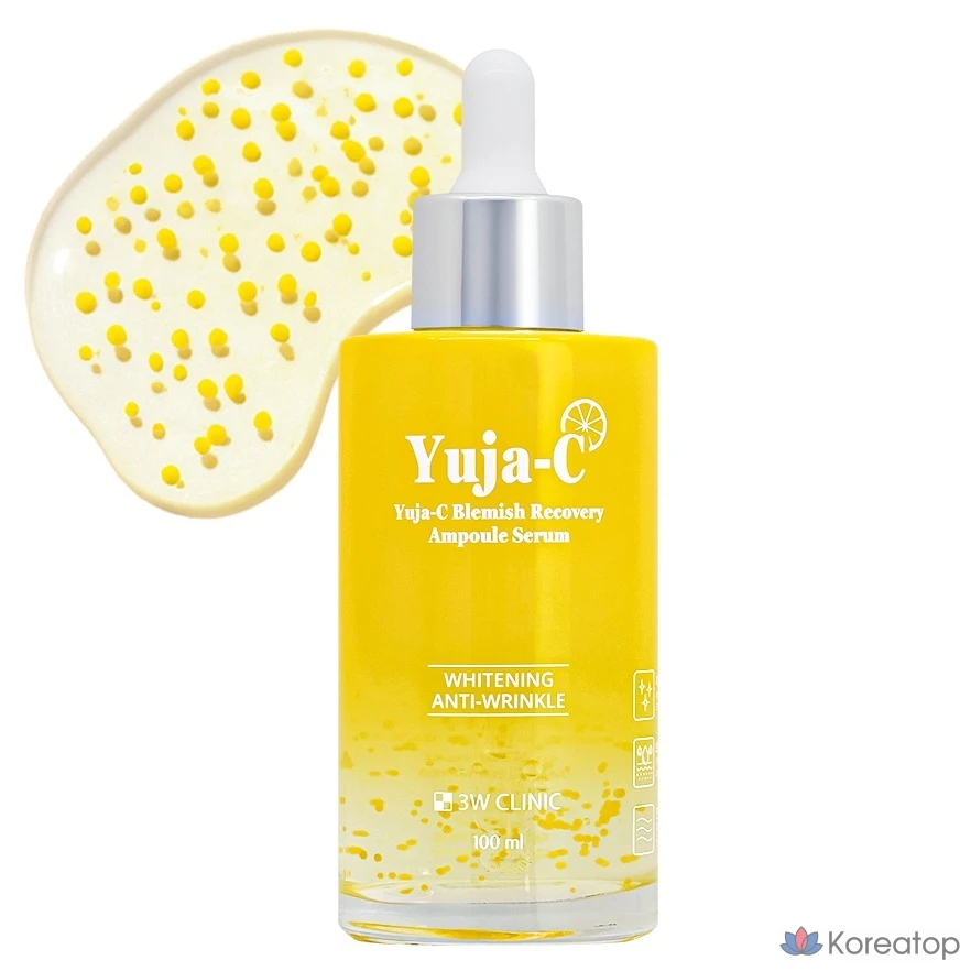 Сыворотка 3W Clinic Yuja Seed Blemish Recovery Ampoule Serum, 100 мл, 1 шт.