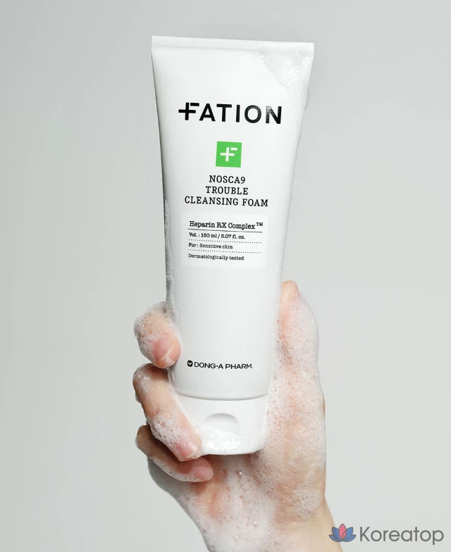 Очищающая пенка FATION No Scar Nine Trouble Cleansing Foam, 150 мл, 1 шт.
