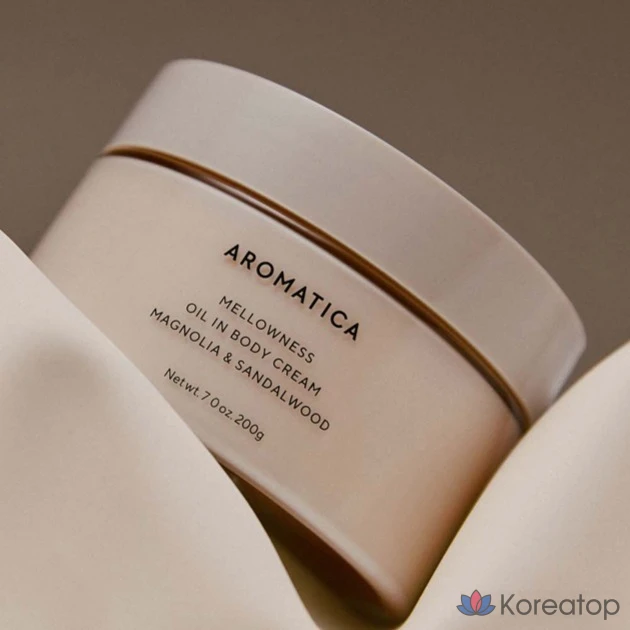 Увлажняющий крем для тела Aromatica Mellowness Oil in Body Cream Magnolia Sandalwood, 200 г, 1 шт.