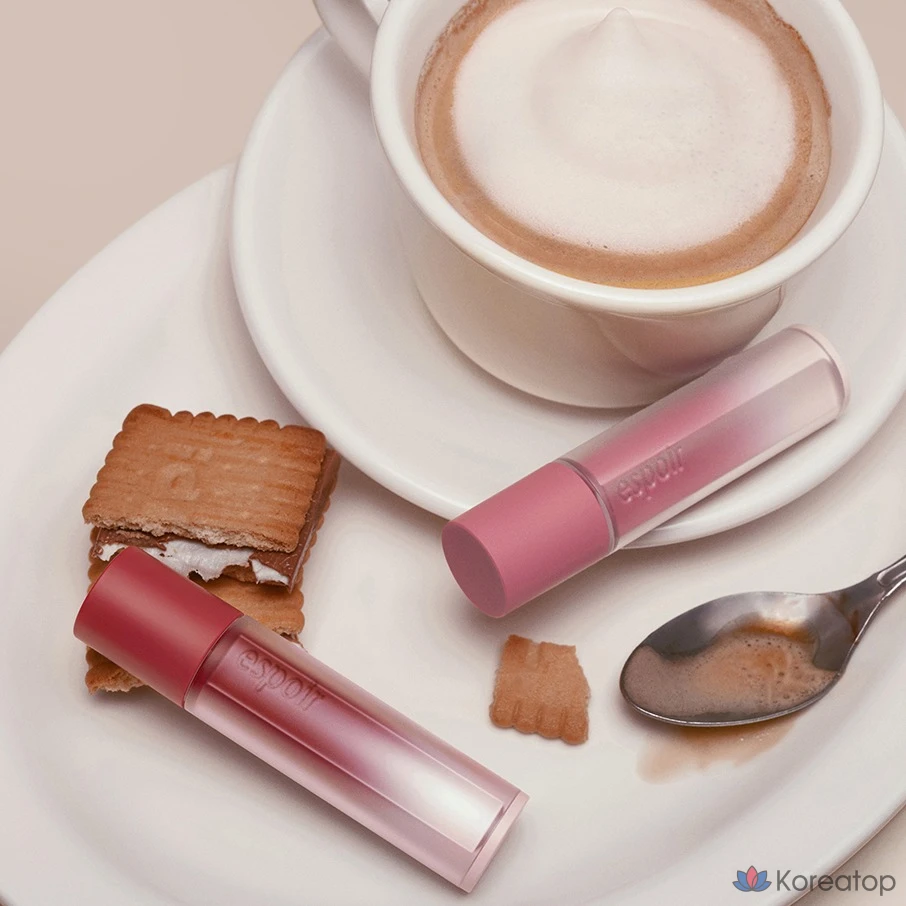 Тинт для губ Espoir Couture Fitting Blur Lip Tint, оттенок 12 Honey Coat, 1 шт., фото 5