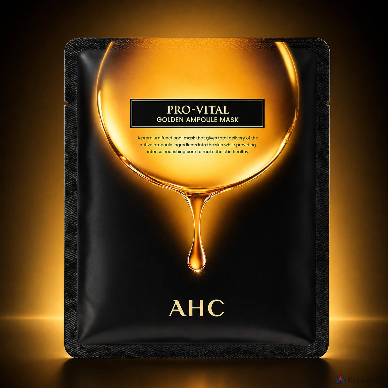 Тканевая маска для лица AHC Pro Vital Golden Ampoule Mask, 1 шт.