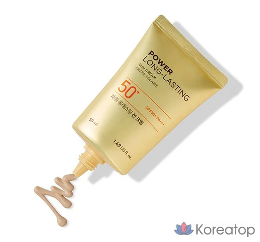 Солнцезащитный крем The Face Shop Natural Eco Power Long Lasting Sun Cream SPF50+ PA+++, 50 мл, 1 шт.