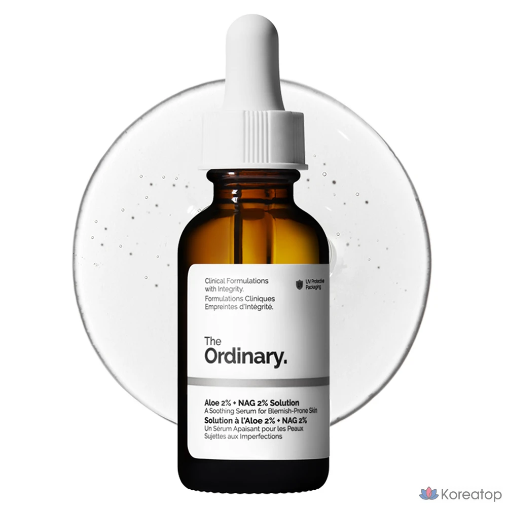Сыворотка The Ordinary Aloe 2% + NAG 2% Solution, 30 мл, 1 шт.