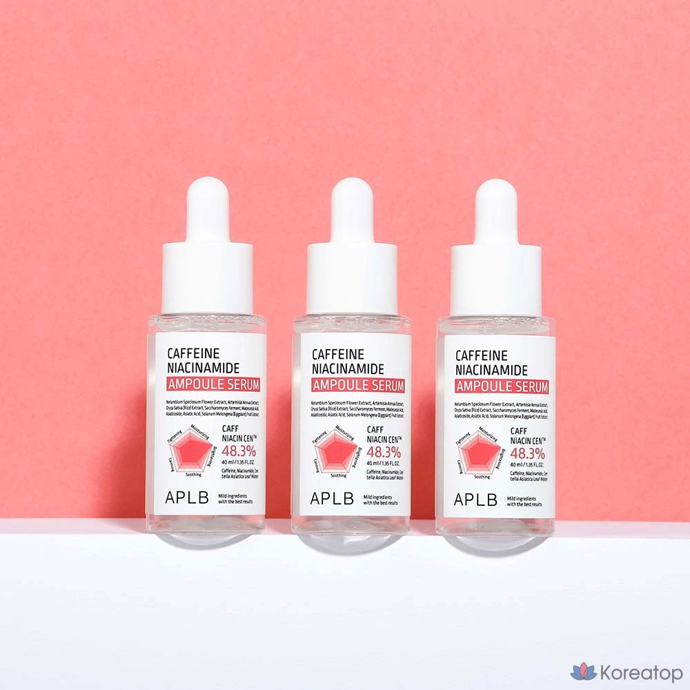 Ампульная сыворотка APLB Caffeine Niacinamide Ampoule Serum, 40 мл, 1 шт.