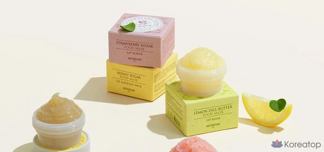 Бальзам для губ Skinfood Butter Food Mask Lip Balm, оттенок Lemon Dill, 21 г, 1 шт.