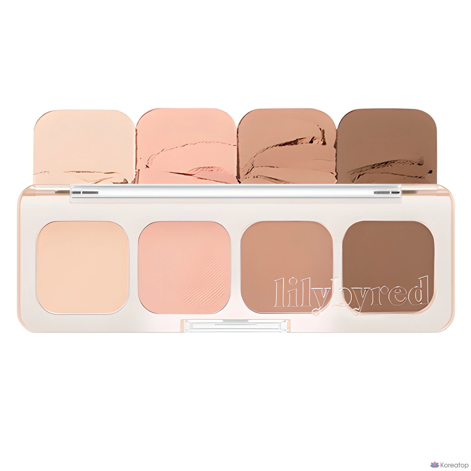 Палетка теней для век Lilybyred Mood It Palette AD, оттенок 03 Neutral It, 2.8 г, 1 шт.