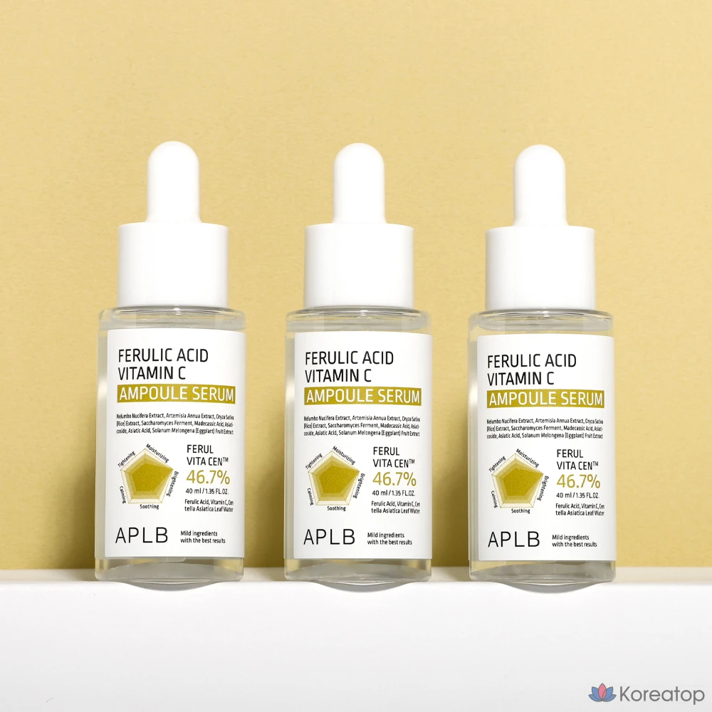 Ампульная сыворотка APLB Ferulic Vitamin C Ampoule Serum, 40 мл, 1 шт.