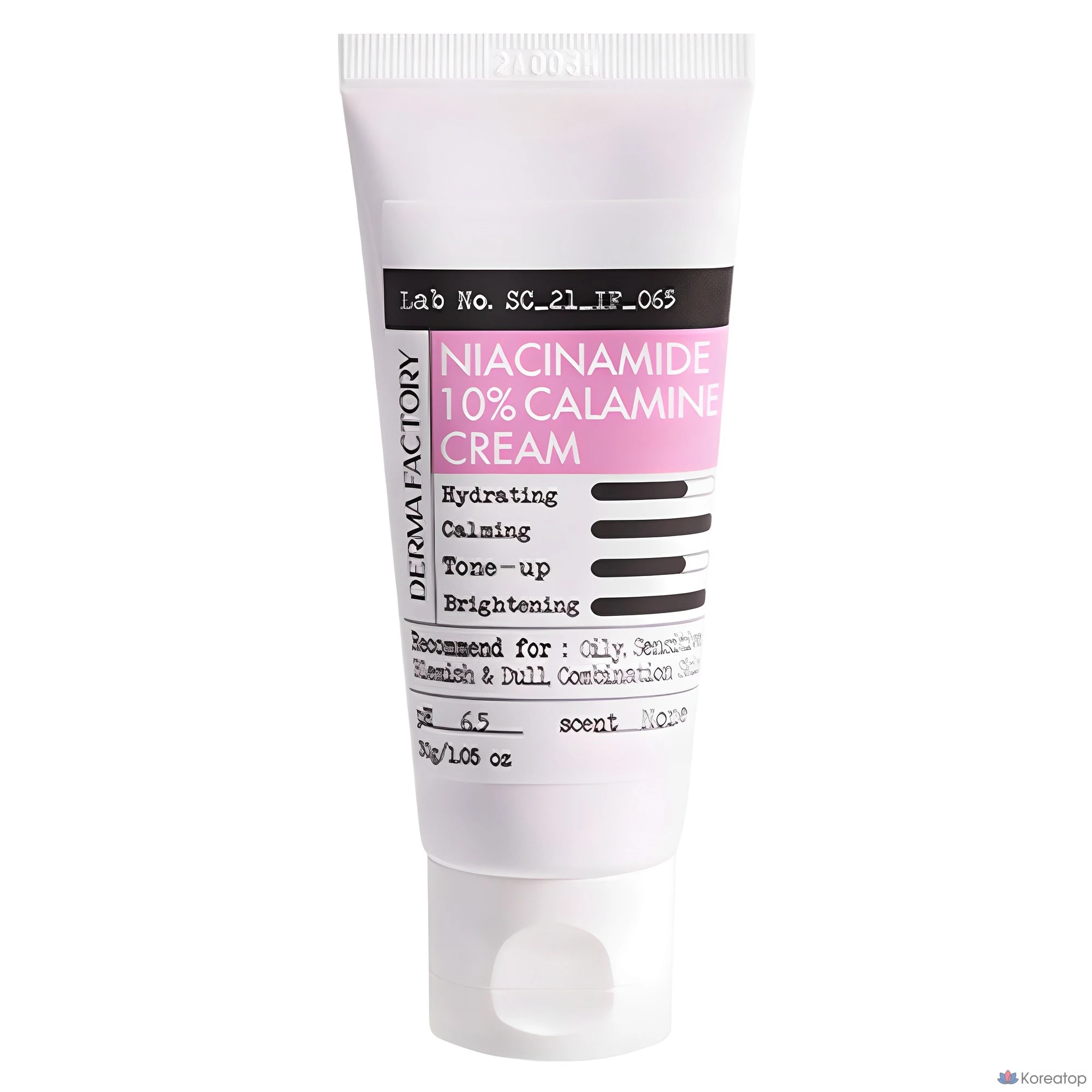 Крем Derma Factory Niacinamide 10% Calamine Cream, 30 г, 1 шт.